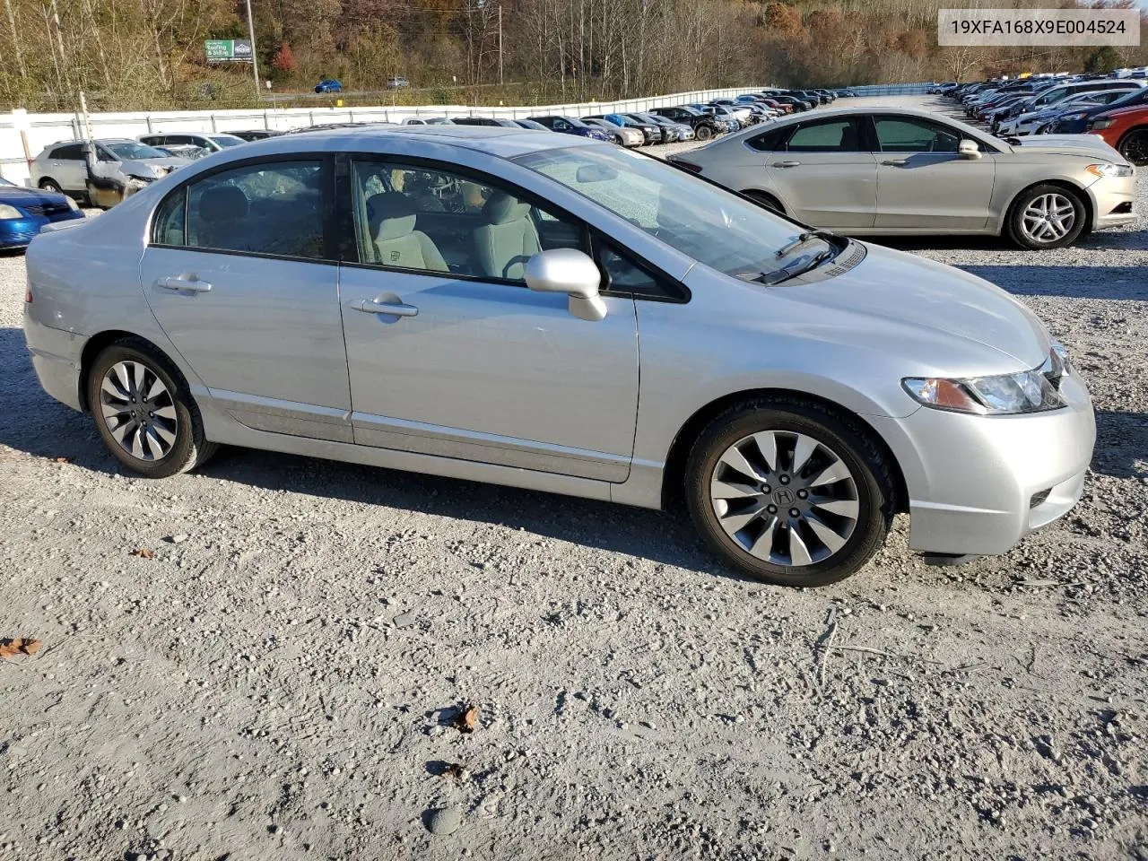 2009 Honda Civic Ex VIN: 19XFA168X9E004524 Lot: 79094954