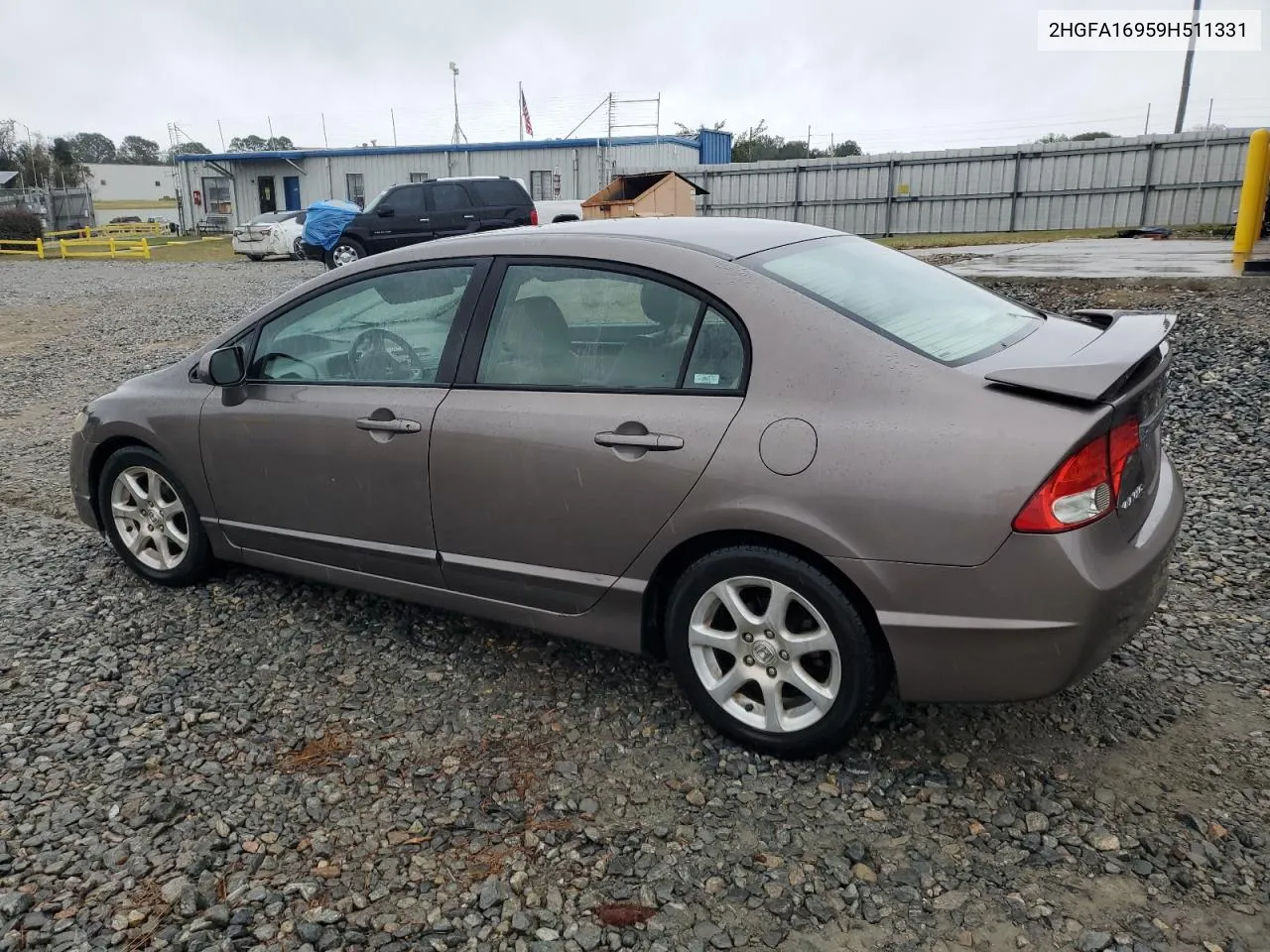 2009 Honda Civic Exl VIN: 2HGFA16959H511331 Lot: 79195374