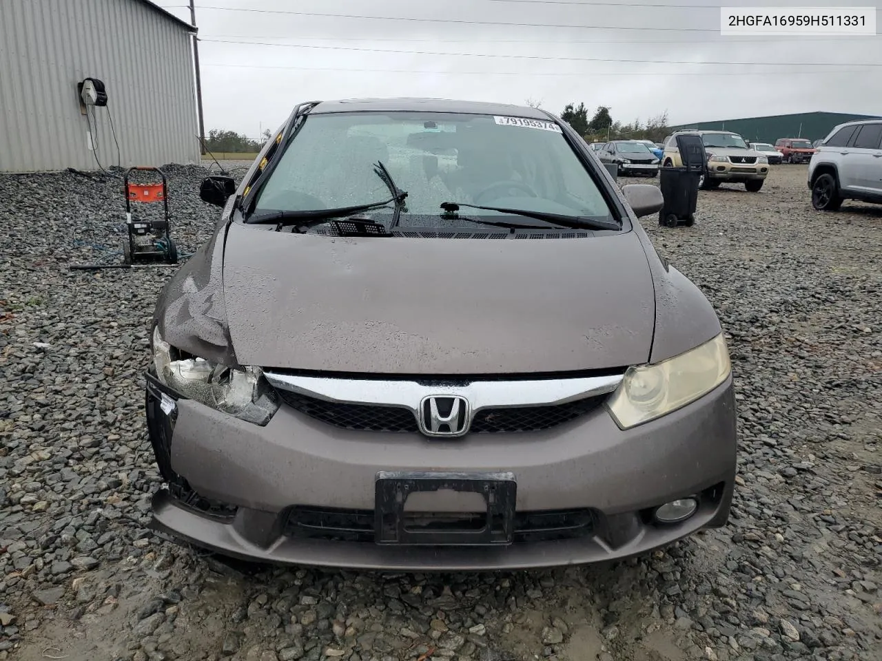 2009 Honda Civic Exl VIN: 2HGFA16959H511331 Lot: 79195374