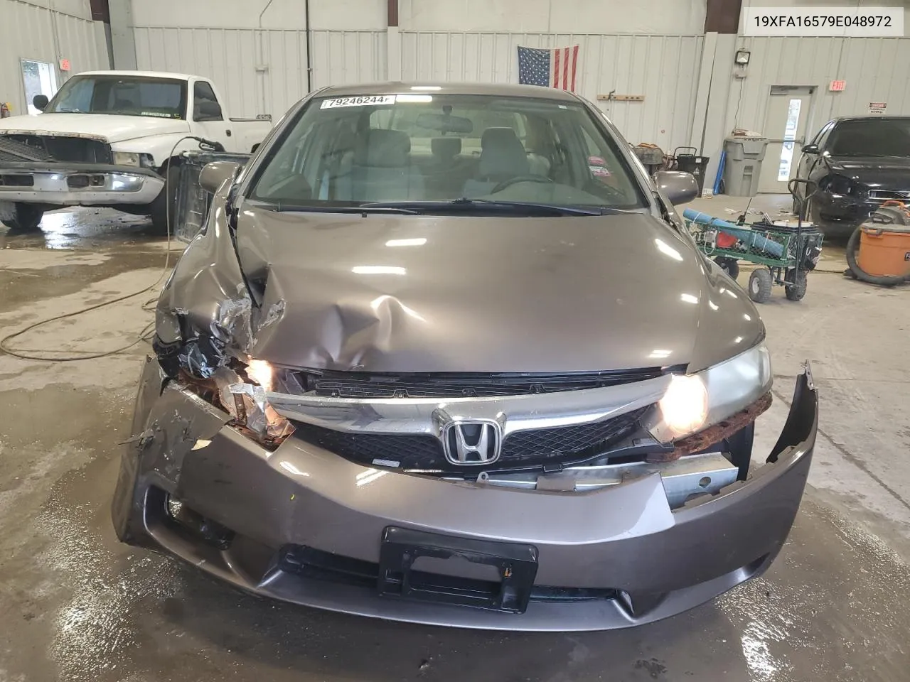 2009 Honda Civic Lx VIN: 19XFA16579E048972 Lot: 79246244