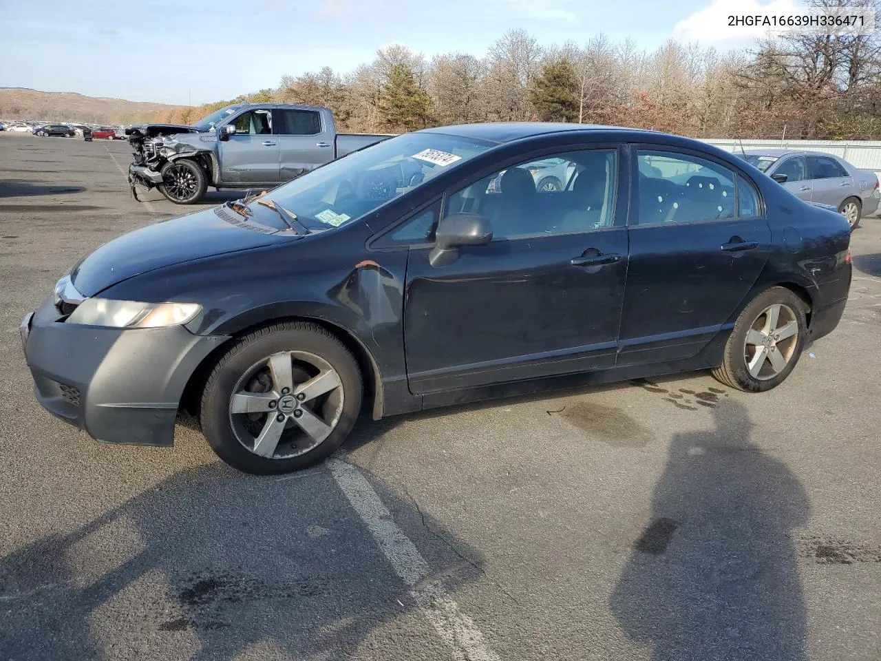 2009 Honda Civic Lx-S VIN: 2HGFA16639H336471 Lot: 79515374