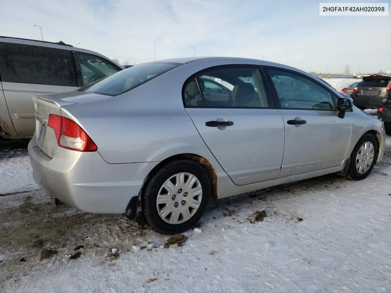 2010 Honda Civic Dx-G VIN: 2HGFA1F42AH020398 Lot: 37655063