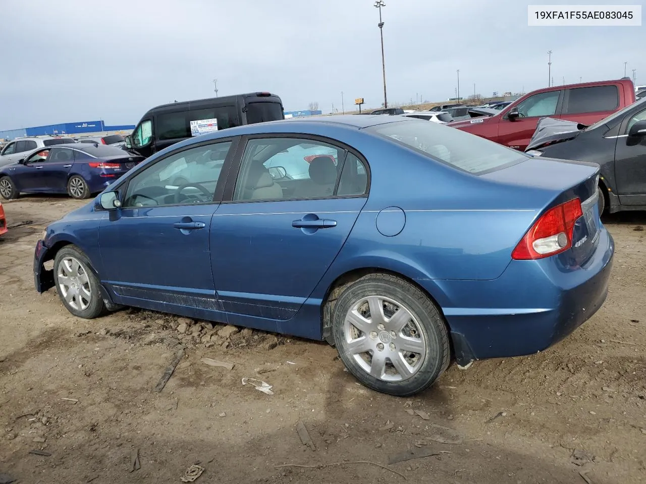 2010 Honda Civic Lx VIN: 19XFA1F55AE083045 Lot: 47391644