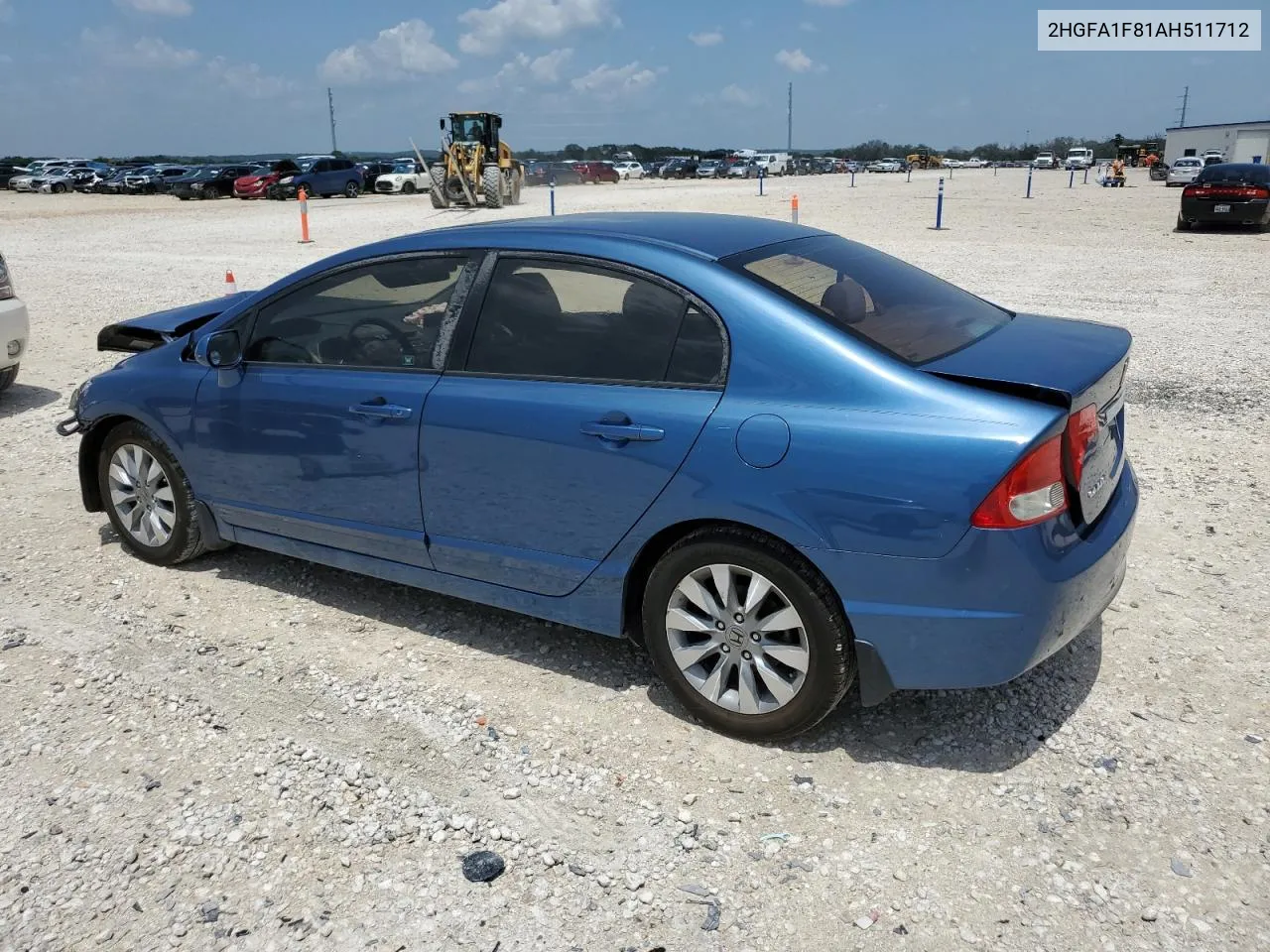 2HGFA1F81AH511712 2010 Honda Civic Ex