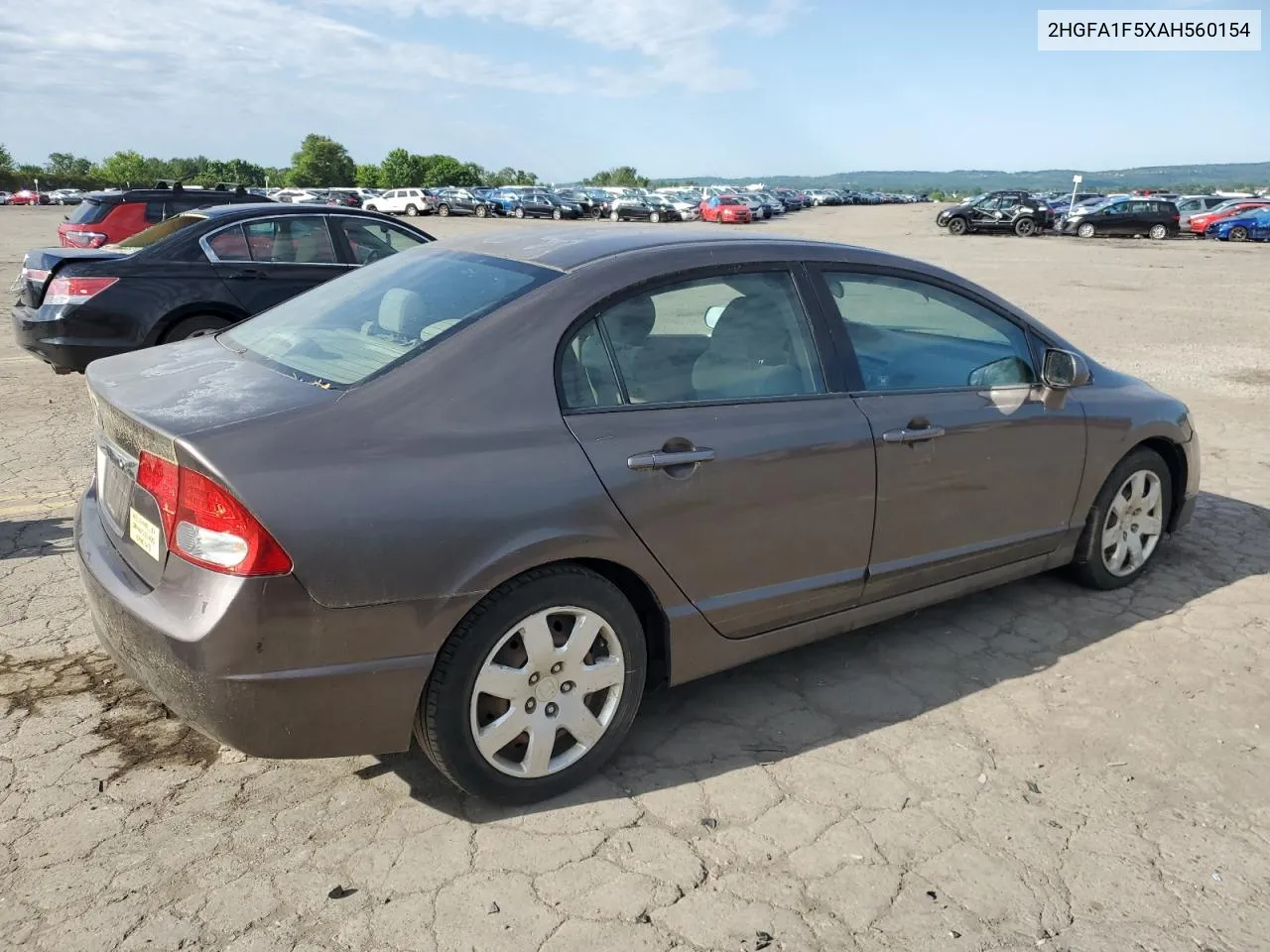 2HGFA1F5XAH560154 2010 Honda Civic Lx