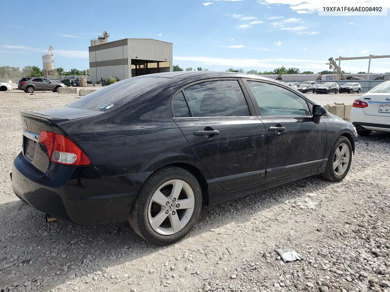 2010 Honda Civic Lx-S VIN: 19XFA1F66AE008492 Lot: 57163034