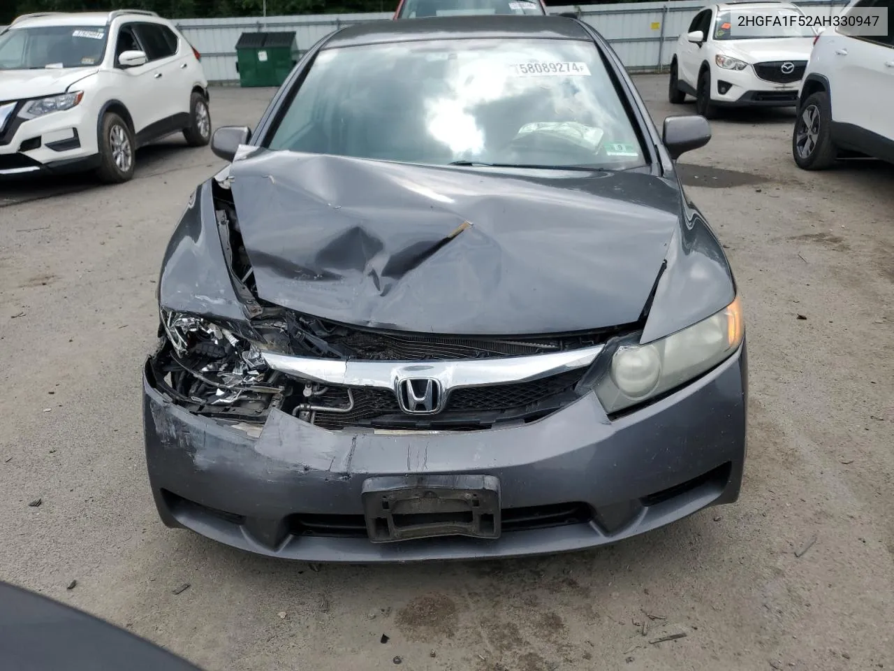 2HGFA1F52AH330947 2010 Honda Civic Lx