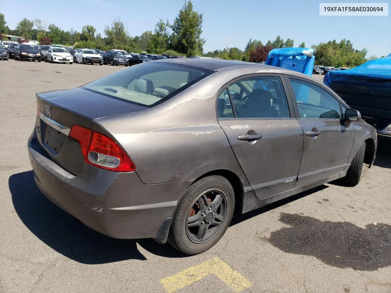 2010 Honda Civic Lx VIN: 19XFA1F58AE030694 Lot: 60002674