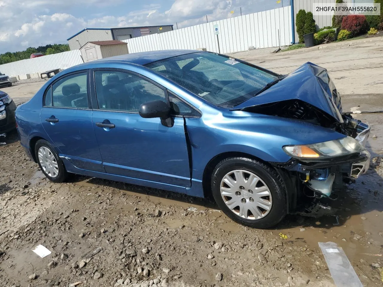 2010 Honda Civic Vp VIN: 2HGFA1F39AH555820 Lot: 62470304