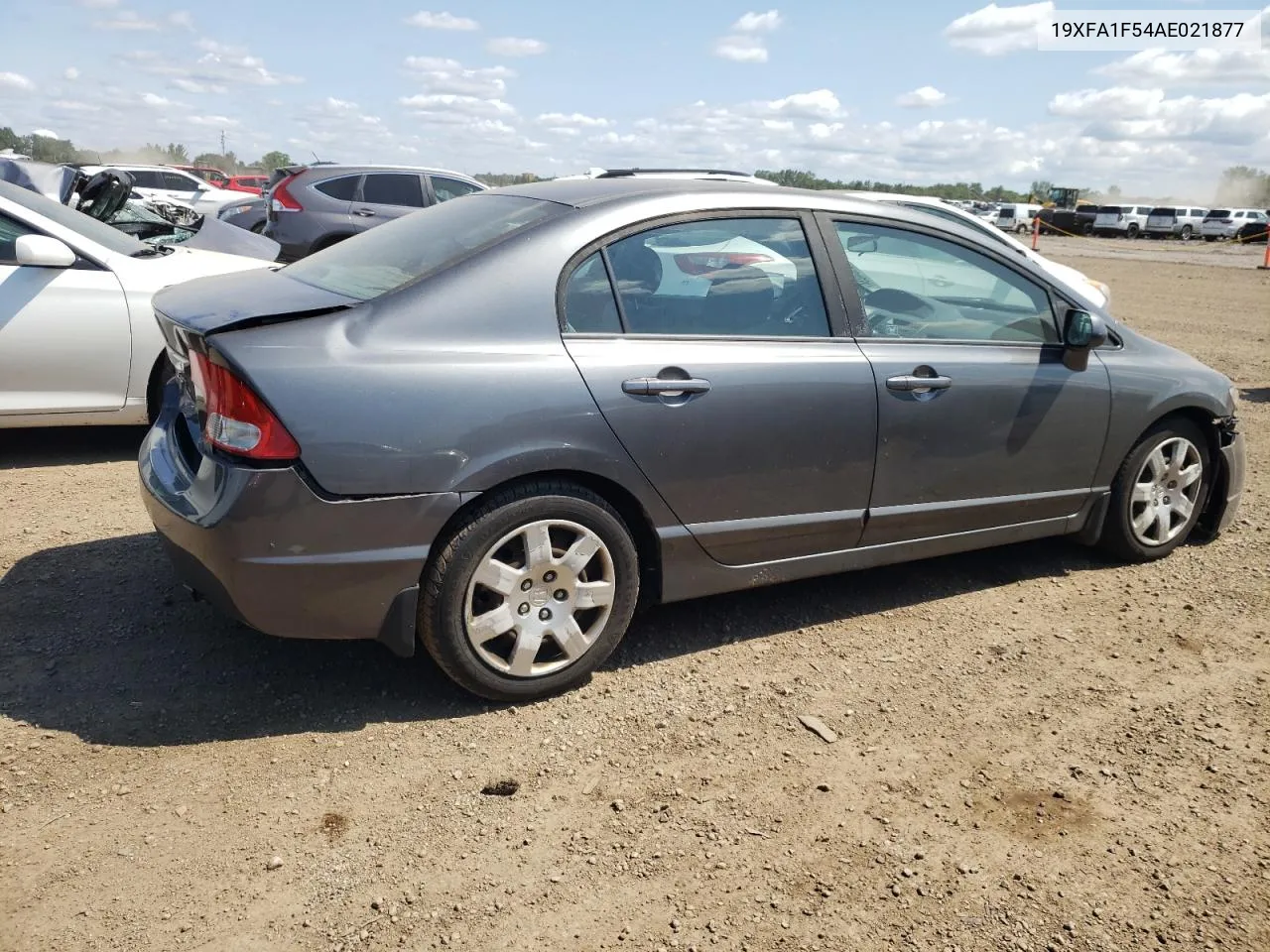 2010 Honda Civic Lx VIN: 19XFA1F54AE021877 Lot: 62534034