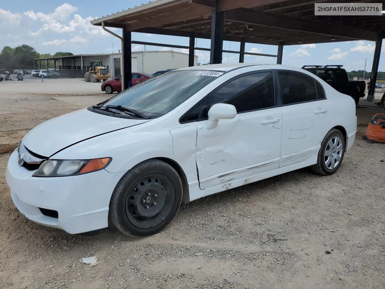 2010 Honda Civic Lx VIN: 2HGFA1F5XAH537716 Lot: 63103884