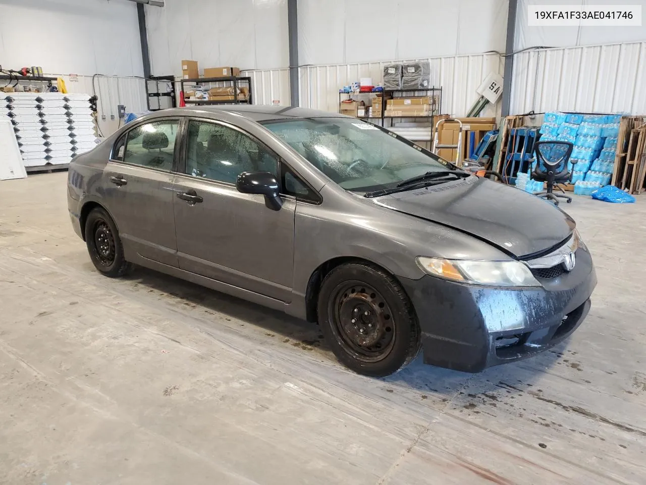 2010 Honda Civic Vp VIN: 19XFA1F33AE041746 Lot: 63506934