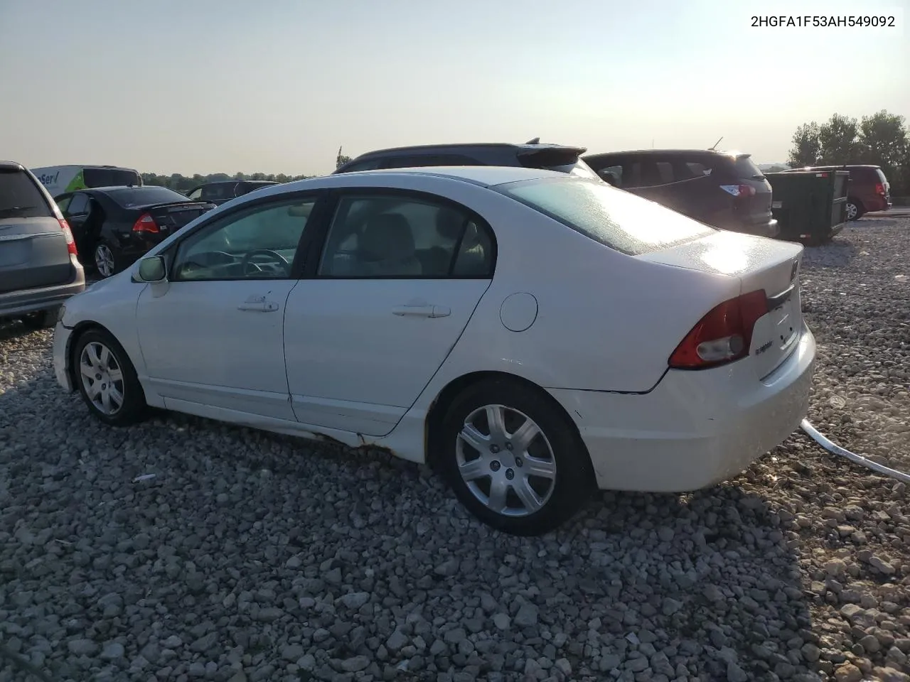 2010 Honda Civic Lx VIN: 2HGFA1F53AH549092 Lot: 64634824