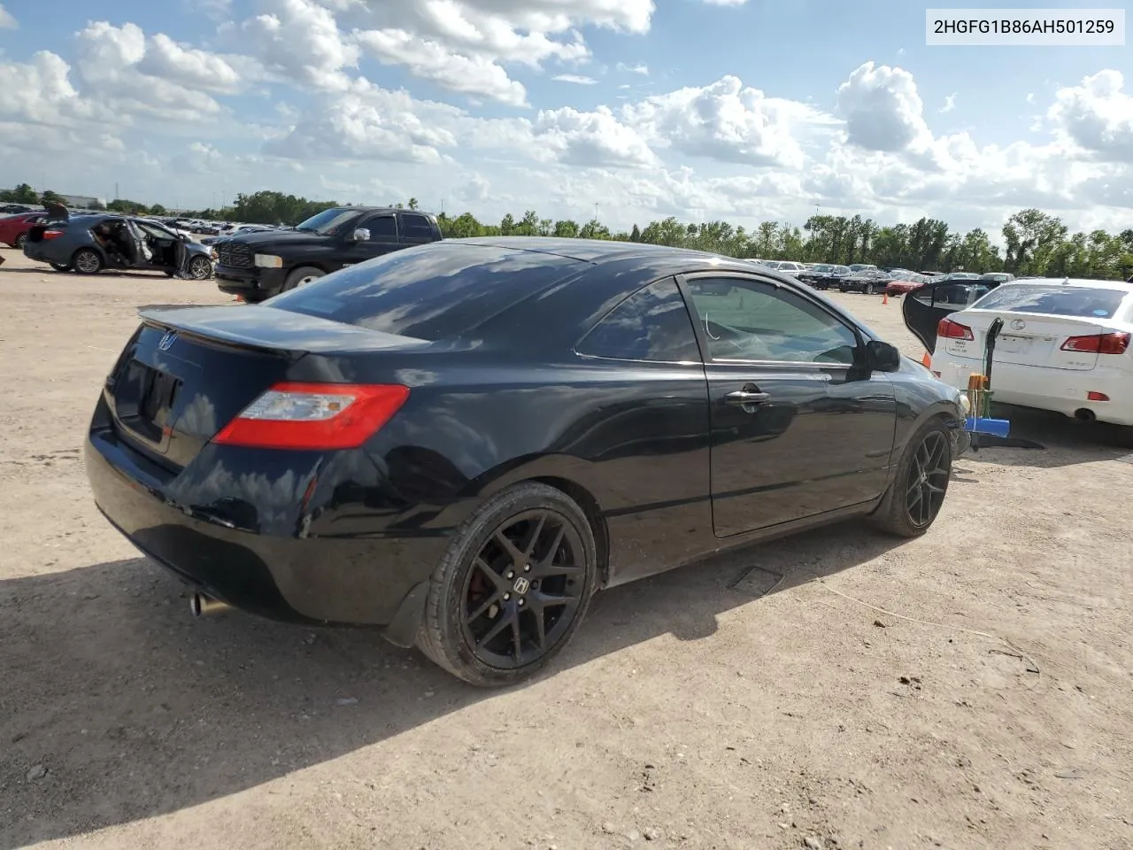 2010 Honda Civic Ex VIN: 2HGFG1B86AH501259 Lot: 65344054