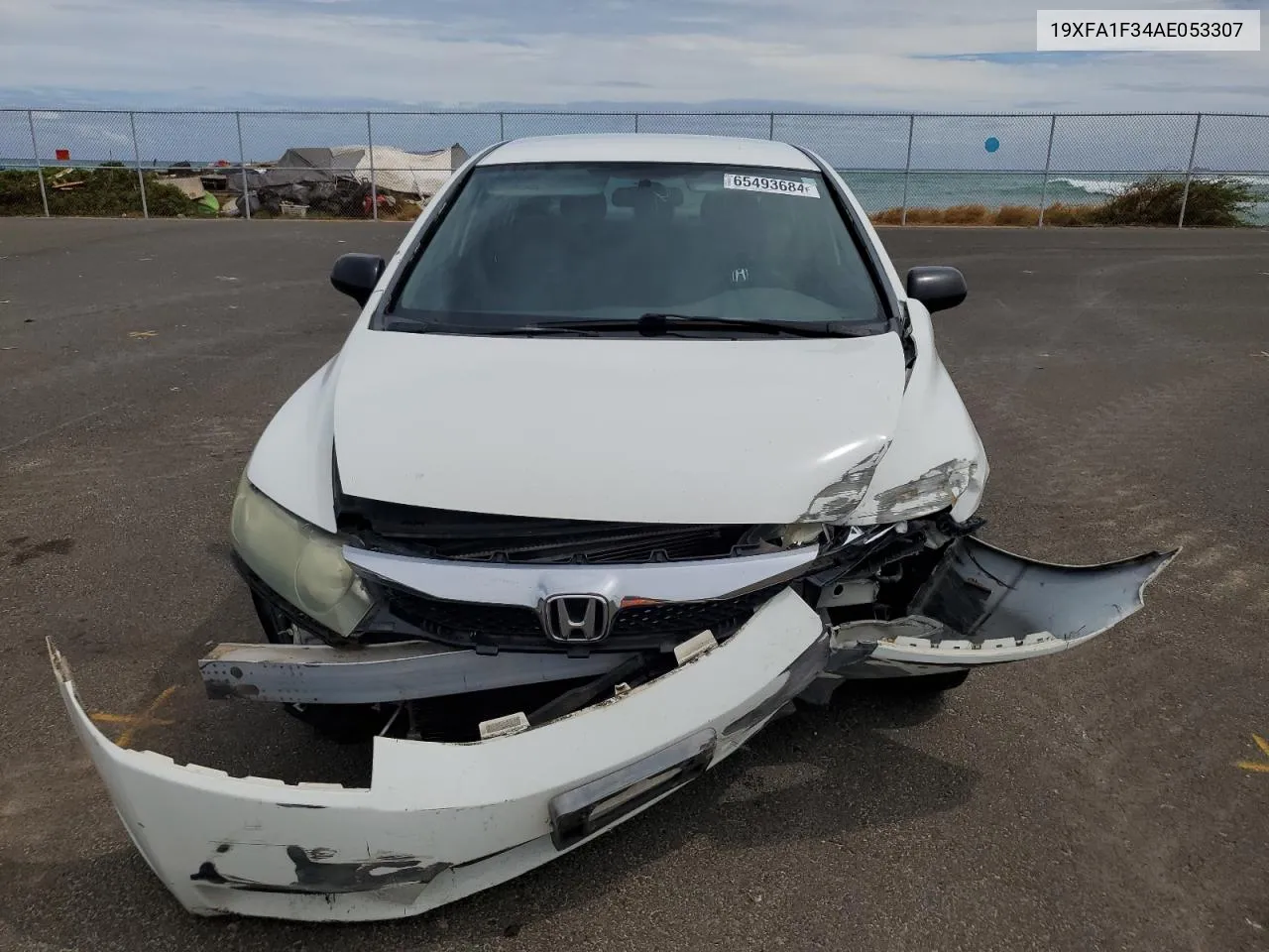 2010 Honda Civic Vp VIN: 19XFA1F34AE053307 Lot: 65493684