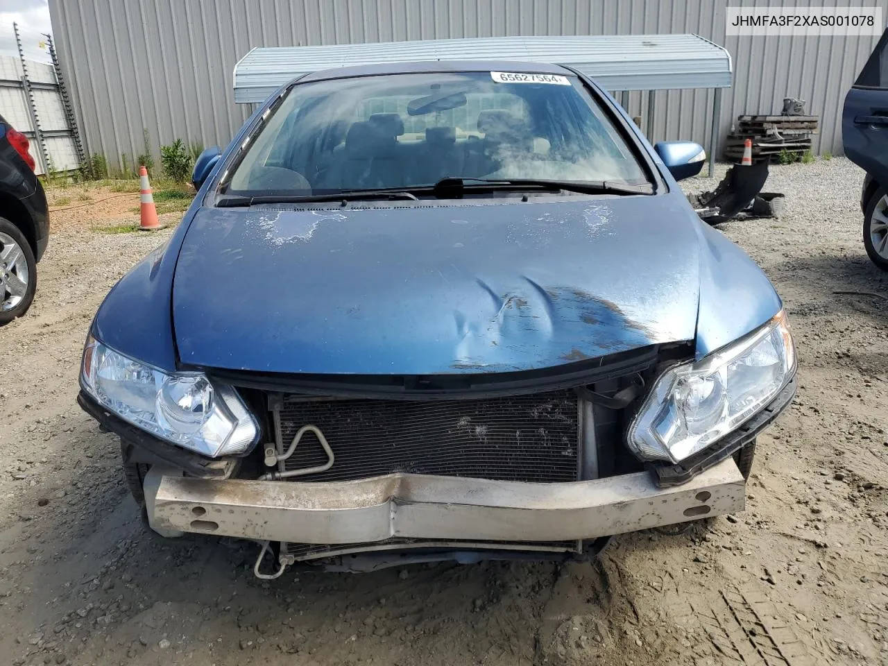 JHMFA3F2XAS001078 2010 Honda Civic Hybrid