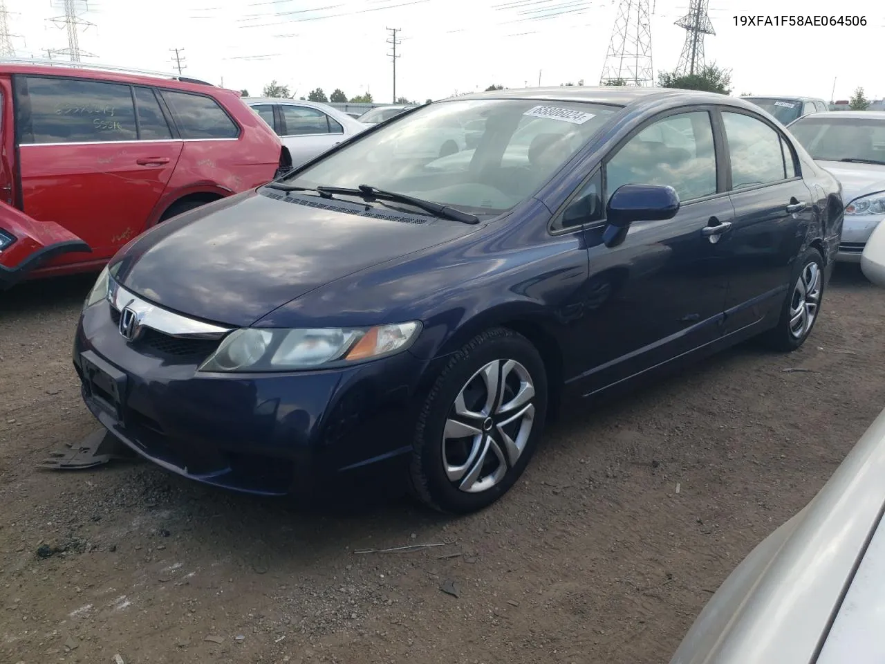 2010 Honda Civic Lx VIN: 19XFA1F58AE064506 Lot: 65806024