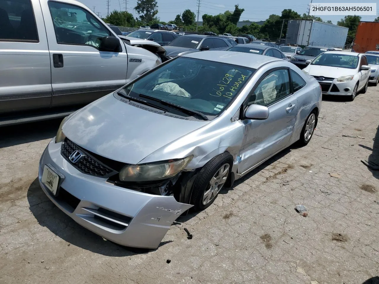 2010 Honda Civic Lx VIN: 2HGFG1B63AH506501 Lot: 66122914