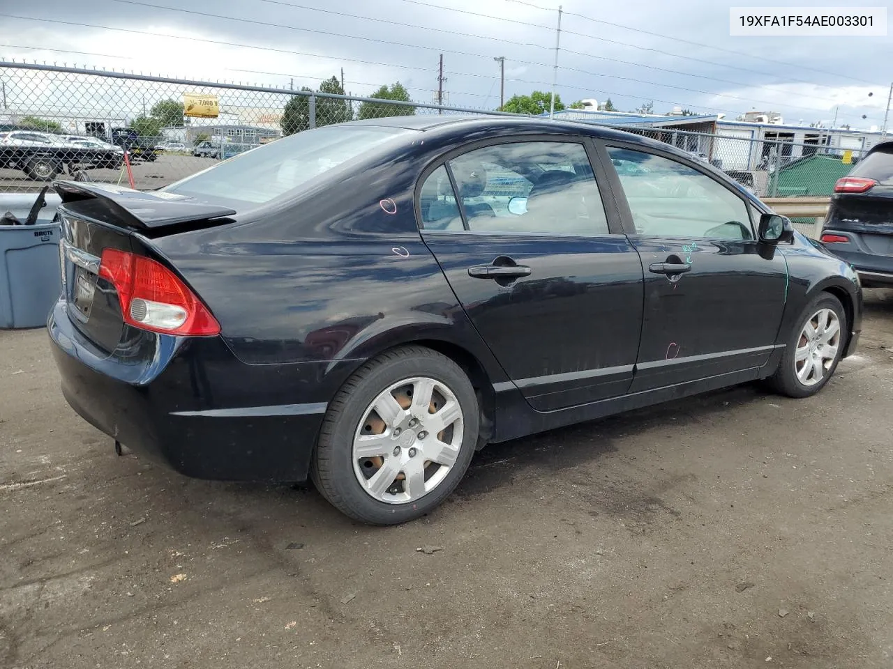 2010 Honda Civic Lx VIN: 19XFA1F54AE003301 Lot: 66357754