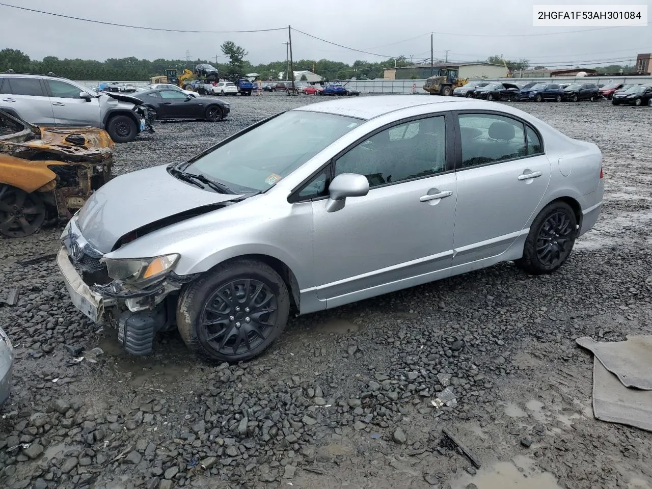 2010 Honda Civic Lx VIN: 2HGFA1F53AH301084 Lot: 66418404