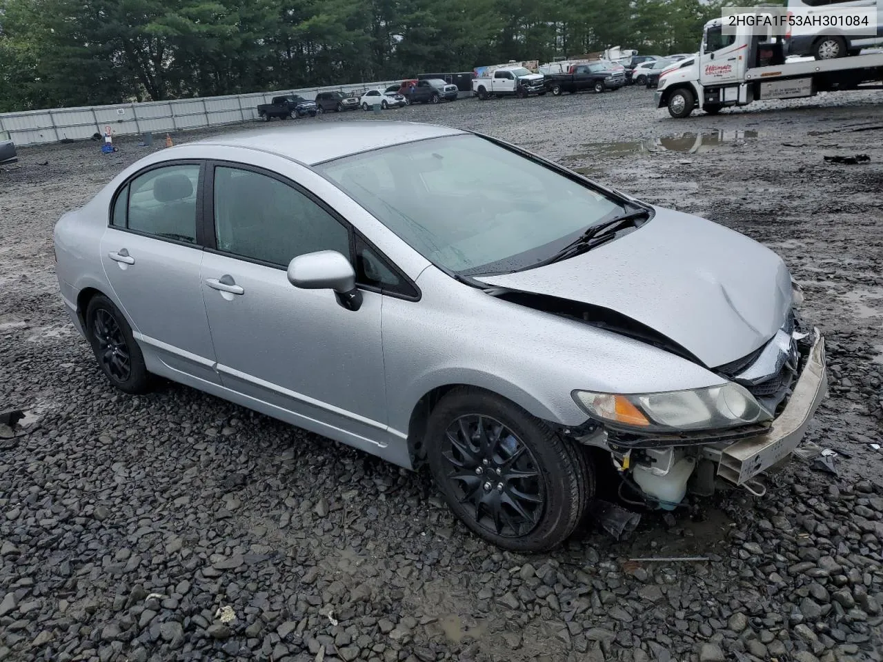 2010 Honda Civic Lx VIN: 2HGFA1F53AH301084 Lot: 66418404