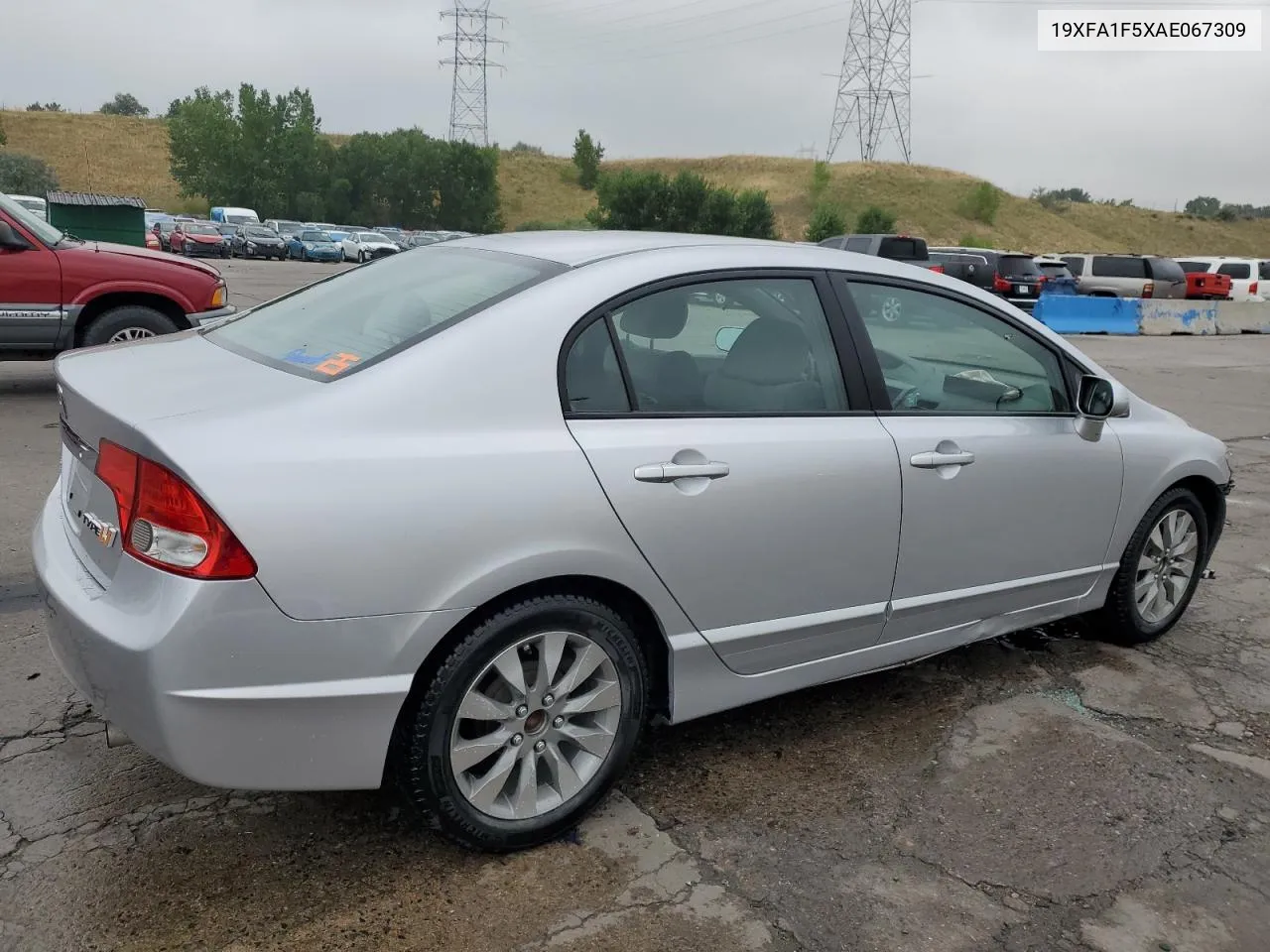 2010 Honda Civic Lx VIN: 19XFA1F5XAE067309 Lot: 66660624