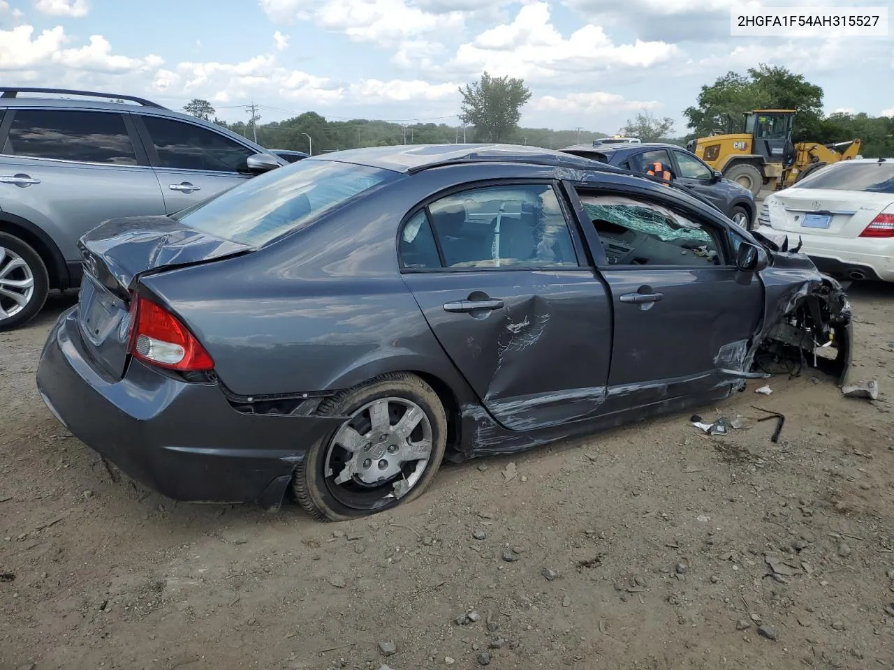 2010 Honda Civic Lx VIN: 2HGFA1F54AH315527 Lot: 67077034