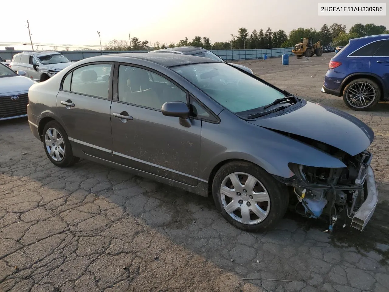 2010 Honda Civic Lx VIN: 2HGFA1F51AH330986 Lot: 67229284