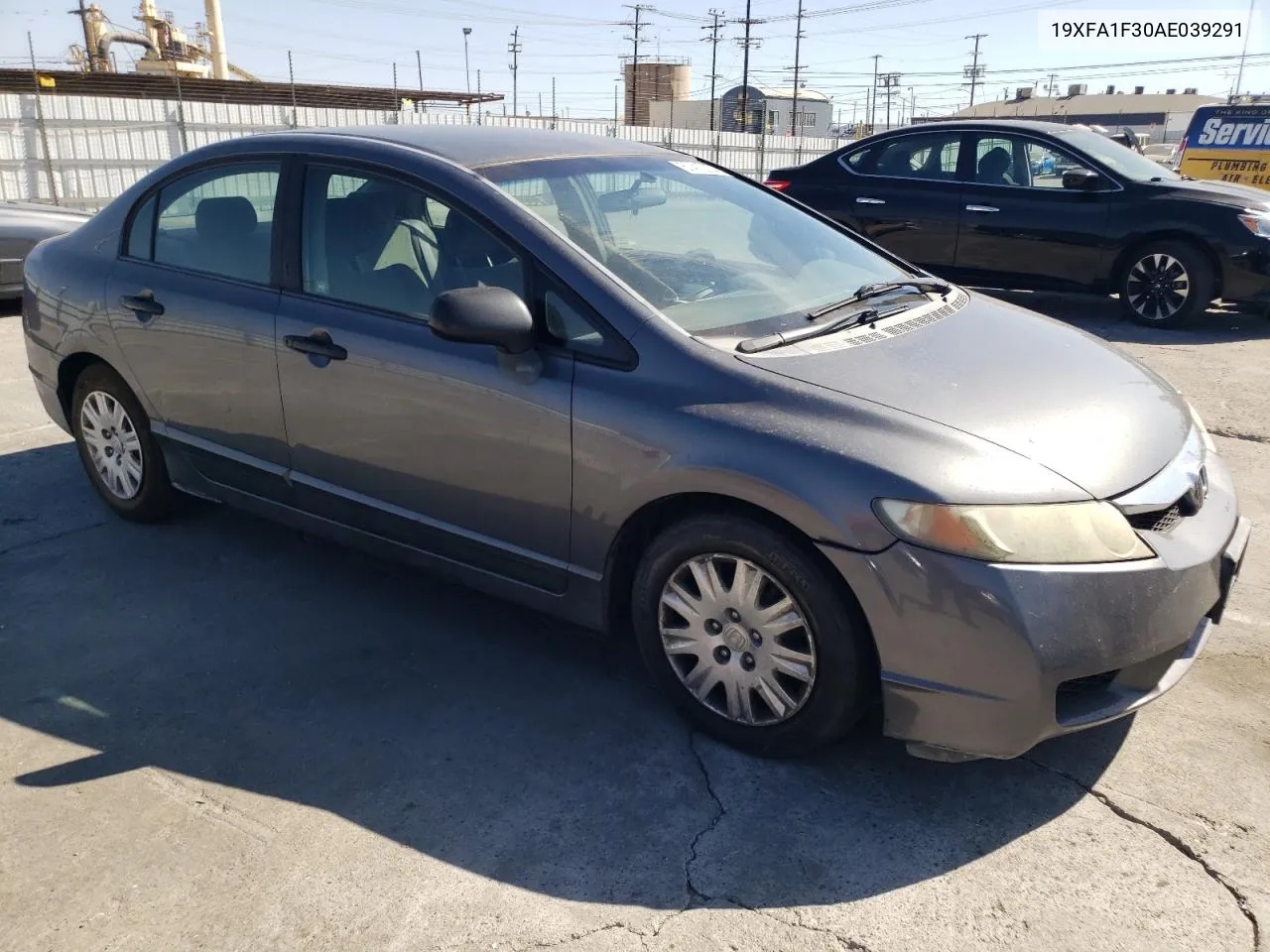 2010 Honda Civic Vp VIN: 19XFA1F30AE039291 Lot: 67416394