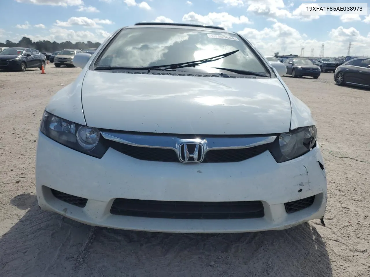 19XFA1F85AE038973 2010 Honda Civic Ex