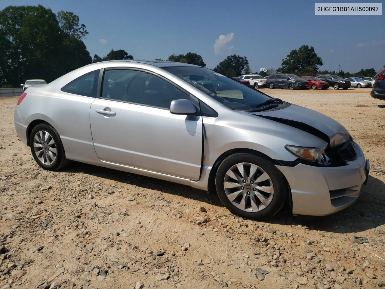 2010 Honda Civic Ex VIN: 2HGFG1B81AH500097 Lot: 68072714