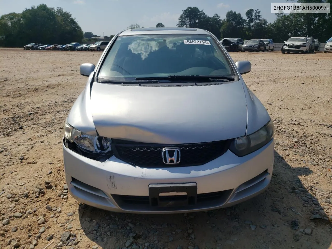 2HGFG1B81AH500097 2010 Honda Civic Ex