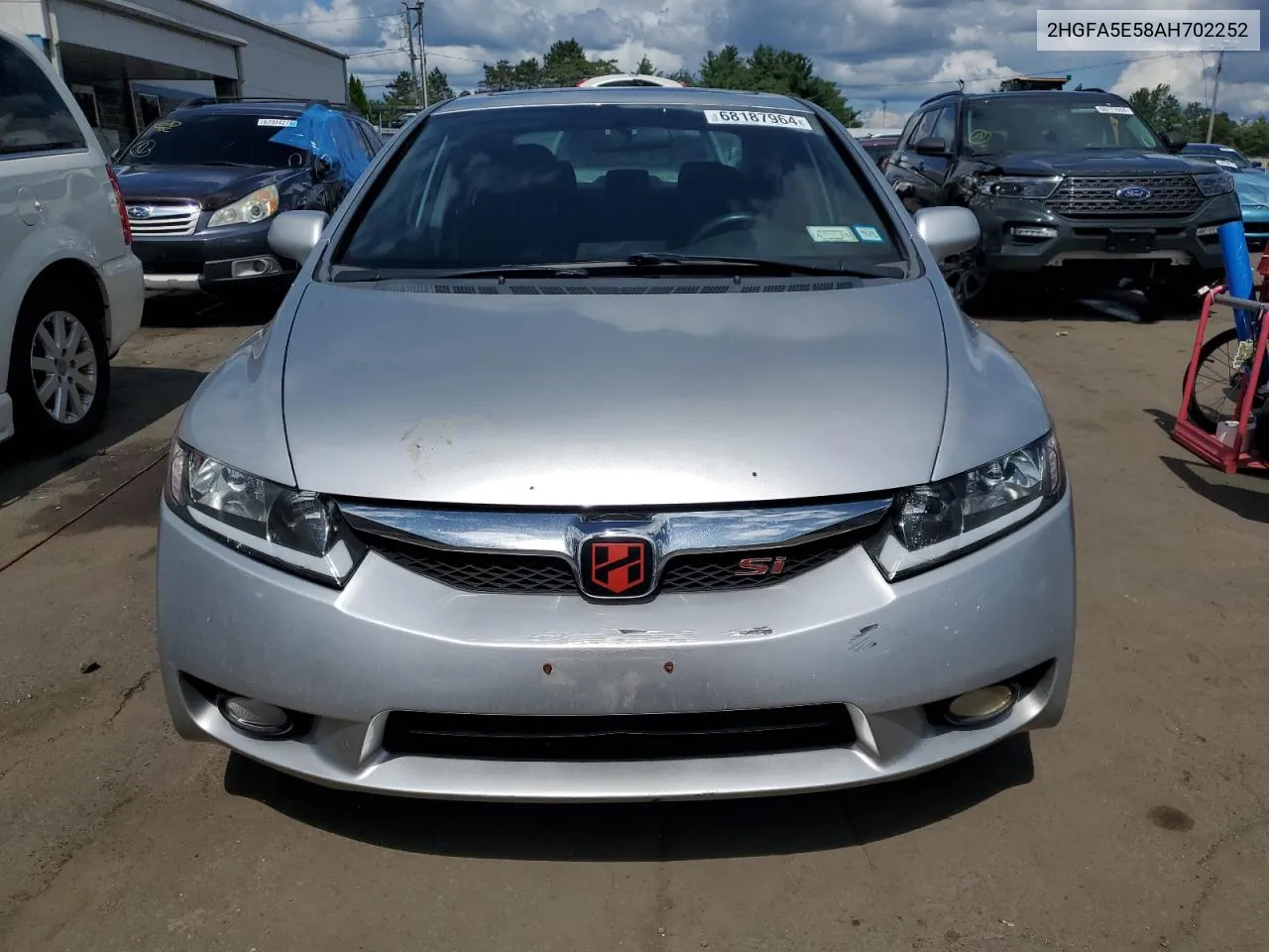 2010 Honda Civic Si VIN: 2HGFA5E58AH702252 Lot: 68187964