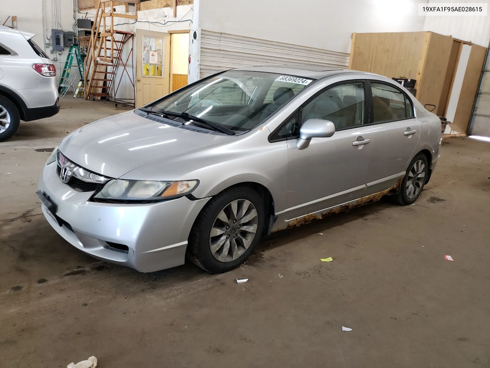 19XFA1F95AE028615 2010 Honda Civic Exl