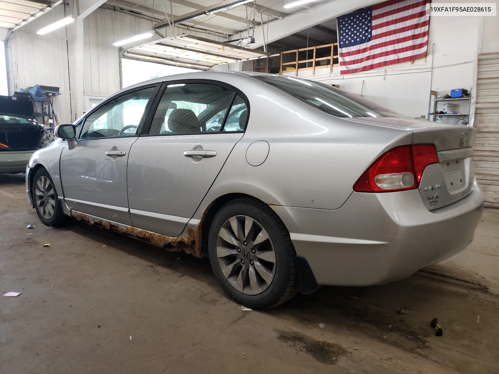 19XFA1F95AE028615 2010 Honda Civic Exl