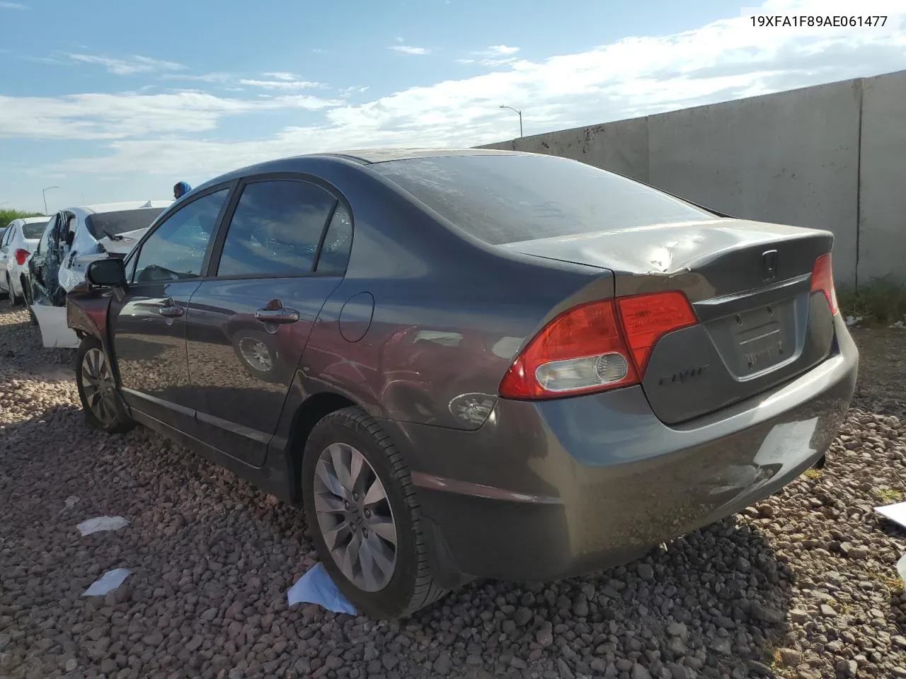 2010 Honda Civic Ex VIN: 19XFA1F89AE061477 Lot: 68385744