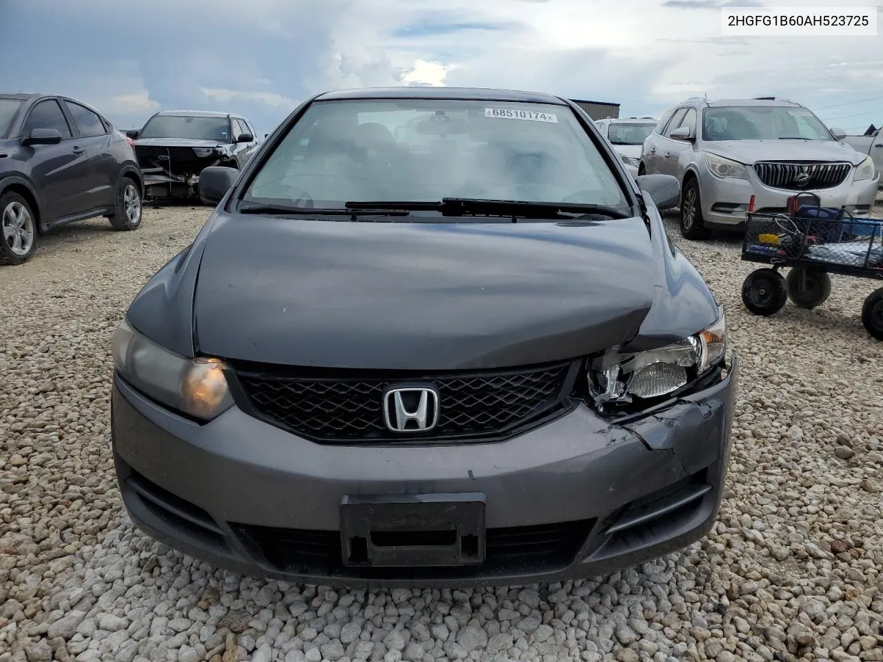 2HGFG1B60AH523725 2010 Honda Civic Lx