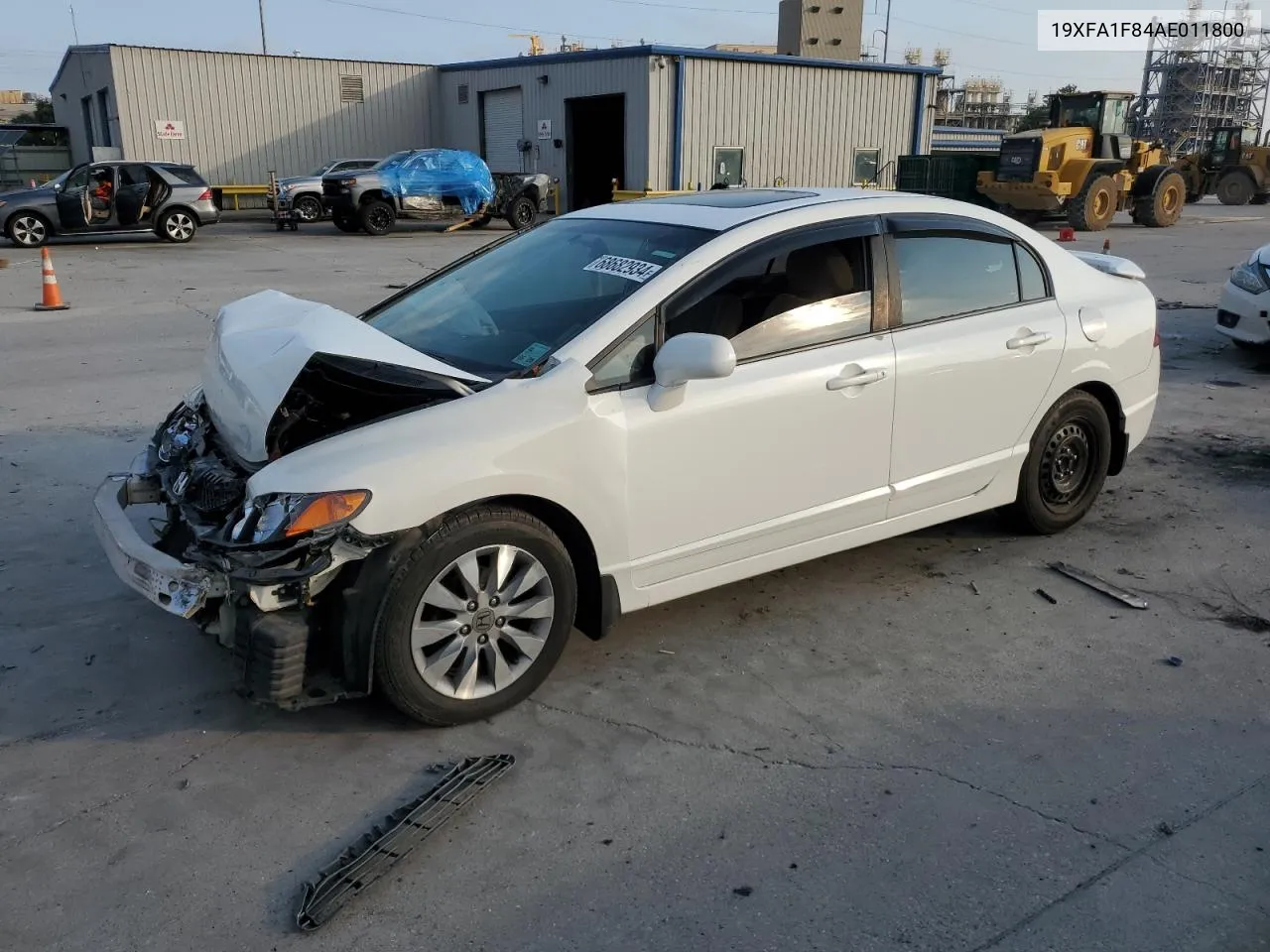 2010 Honda Civic Ex VIN: 19XFA1F84AE011800 Lot: 68682934