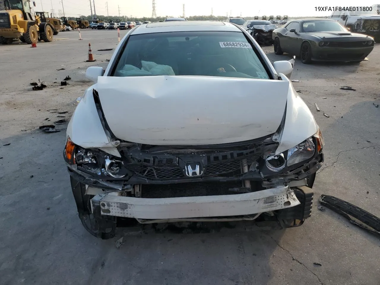 2010 Honda Civic Ex VIN: 19XFA1F84AE011800 Lot: 68682934