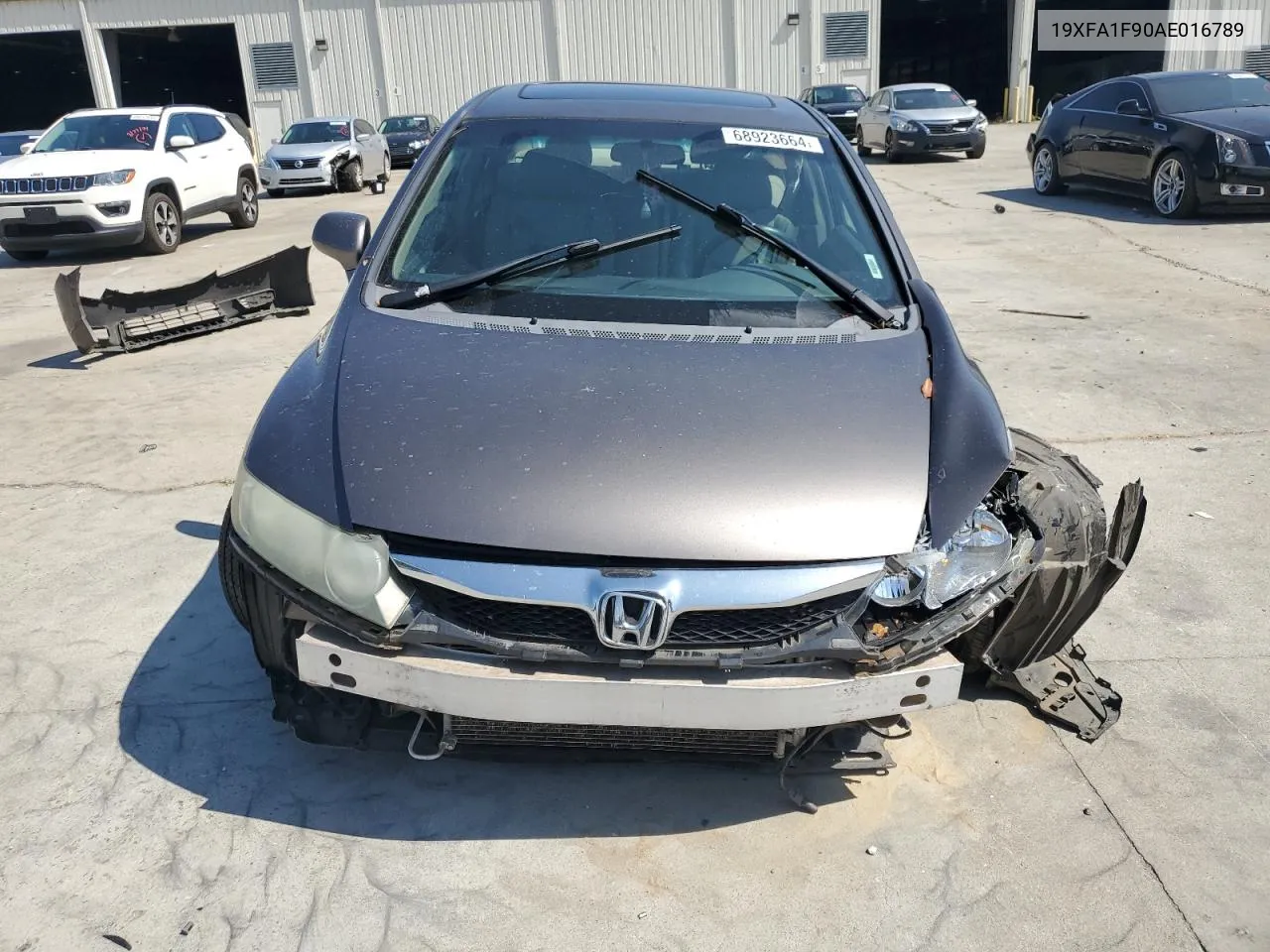 2010 Honda Civic Exl VIN: 19XFA1F90AE016789 Lot: 68923664