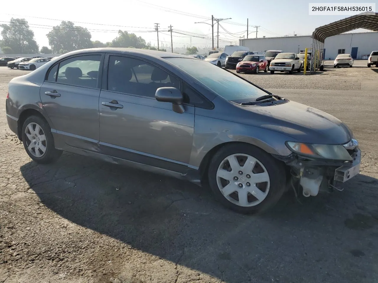 2HGFA1F58AH536015 2010 Honda Civic Lx