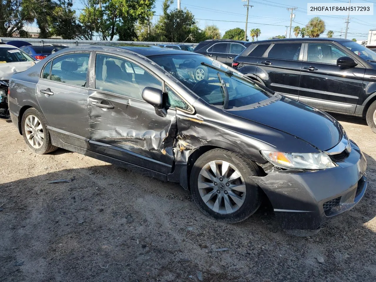 2010 Honda Civic Ex VIN: 2HGFA1F84AH517293 Lot: 69027474