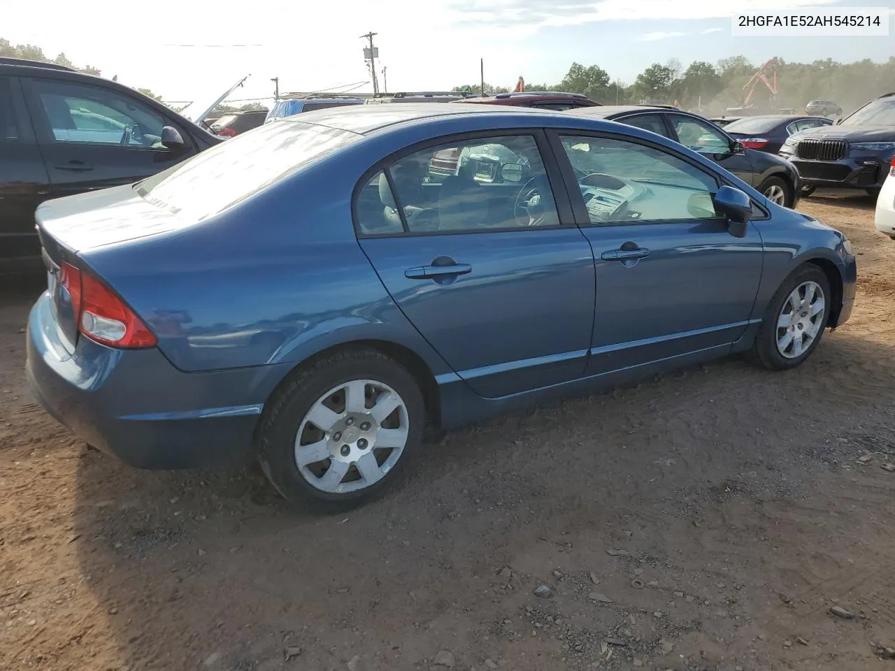 2010 Honda Civic Lx VIN: 2HGFA1E52AH545214 Lot: 69277304