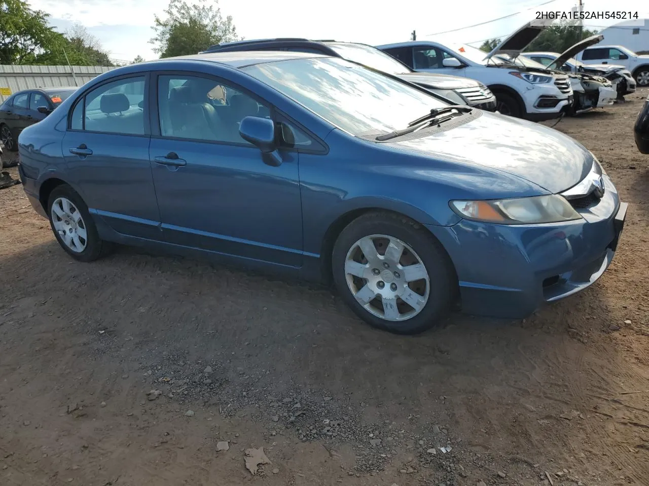 2010 Honda Civic Lx VIN: 2HGFA1E52AH545214 Lot: 69277304