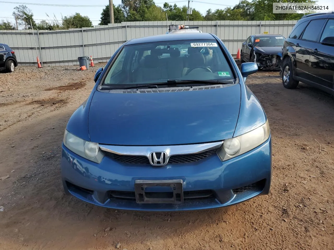 2HGFA1E52AH545214 2010 Honda Civic Lx