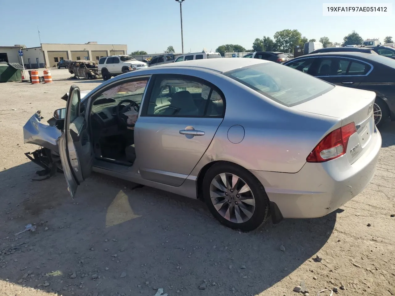 2010 Honda Civic Exl VIN: 19XFA1F97AE051412 Lot: 69296874