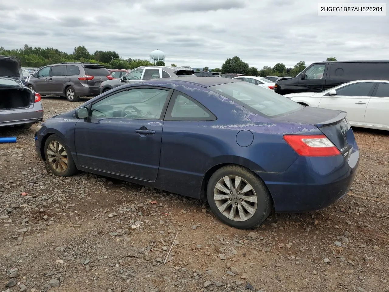 2010 Honda Civic Ex VIN: 2HGFG1B87AH526204 Lot: 69460304