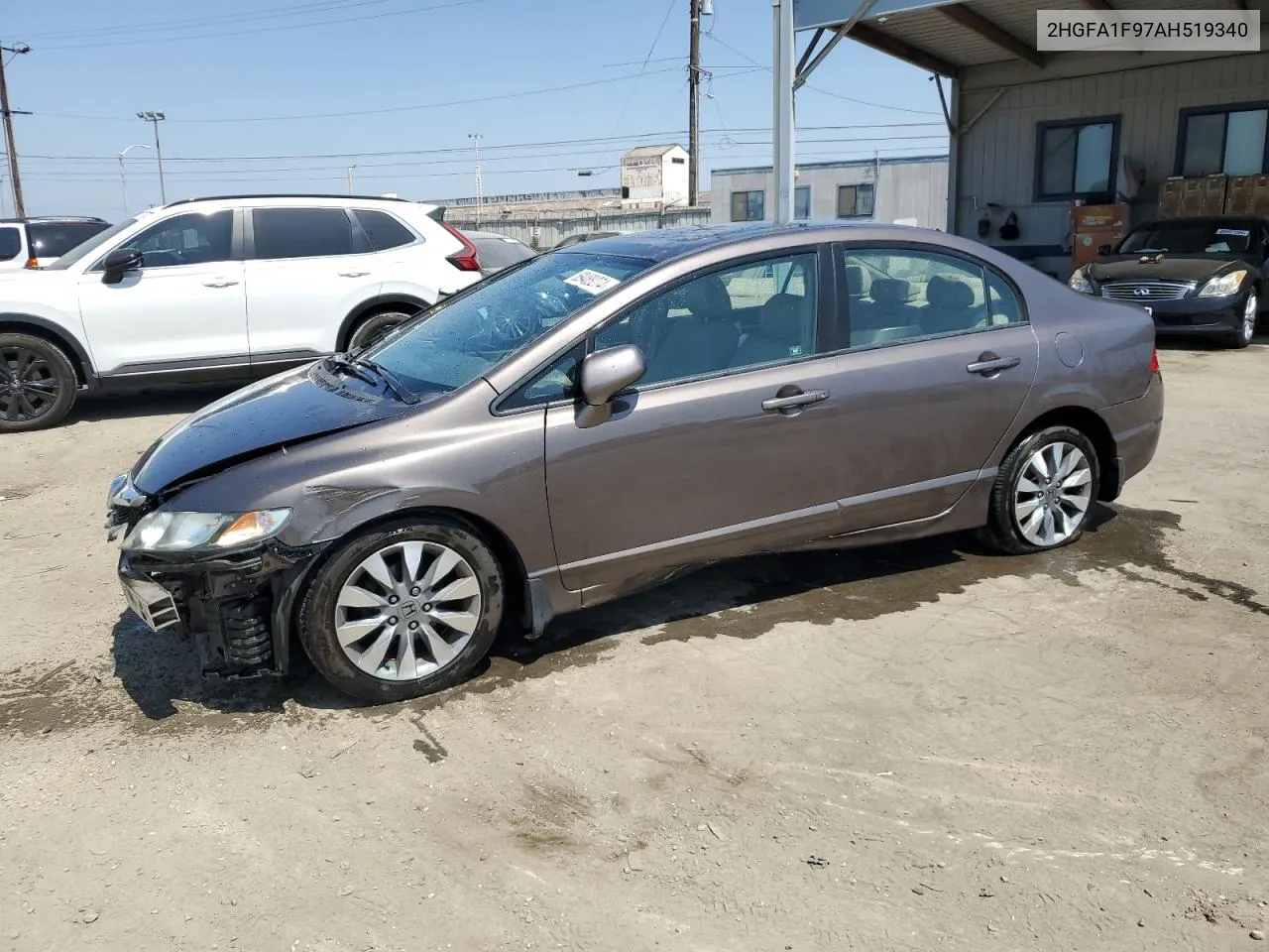 2010 Honda Civic Exl VIN: 2HGFA1F97AH519340 Lot: 69488274