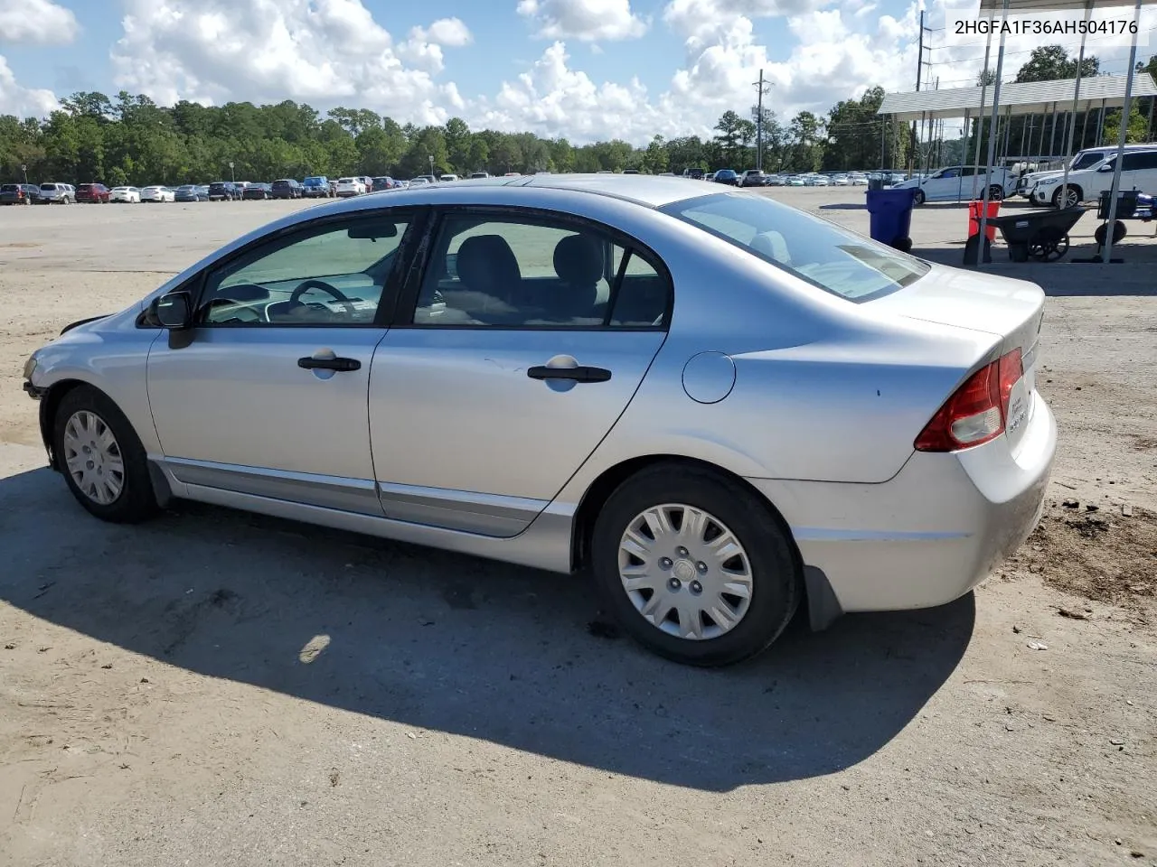 2010 Honda Civic Vp VIN: 2HGFA1F36AH504176 Lot: 69632174