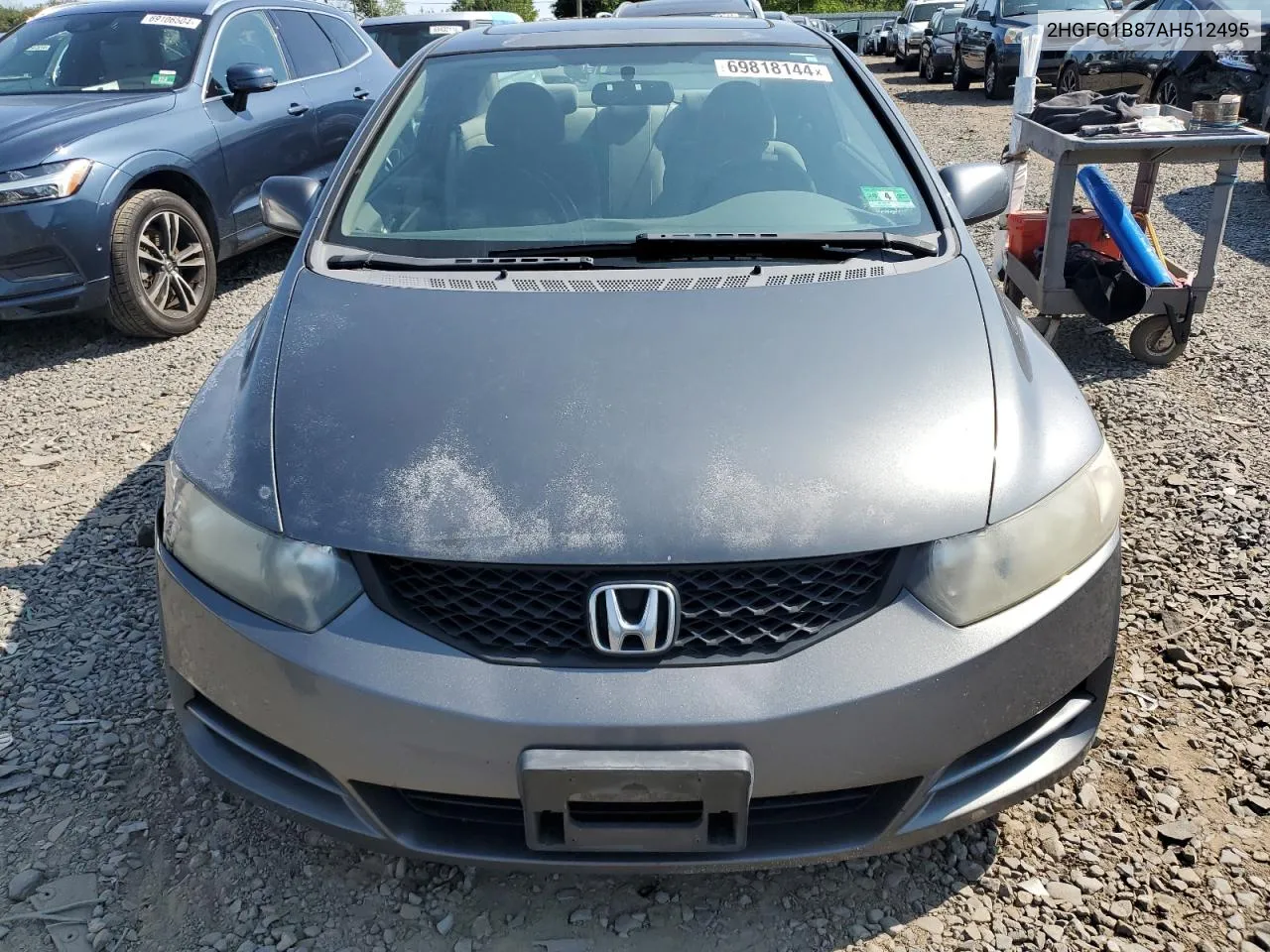 2010 Honda Civic Ex VIN: 2HGFG1B87AH512495 Lot: 69818144